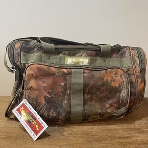 Magnum Camo 19" Hunting Fishing Range Field Gear Duffle Utility Bag Multi Pocket